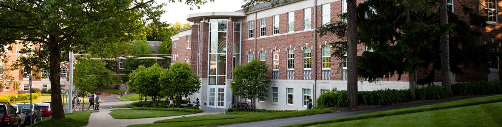 Photo of Upjohn Library Commons building