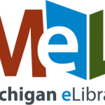 Michigan E Library Logo