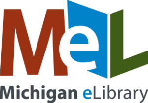 Michigan E Library Logo