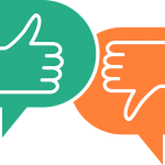Image of thumbs up and thumbs down