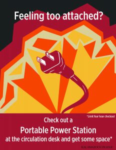 Image of poster about portable power stations