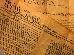 Image of the United States Constitution