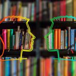 Silhouettes and books