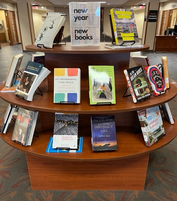 Photo of book display