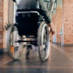 Photo of a person in a wheelchair