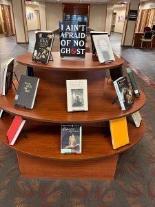 Photo of book display