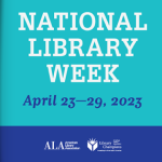 National Library Week logo 2023