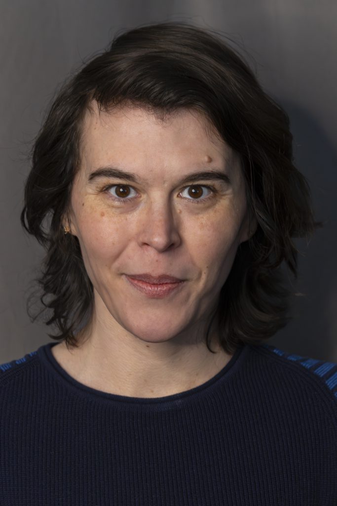 Librarian Lauren McMullan